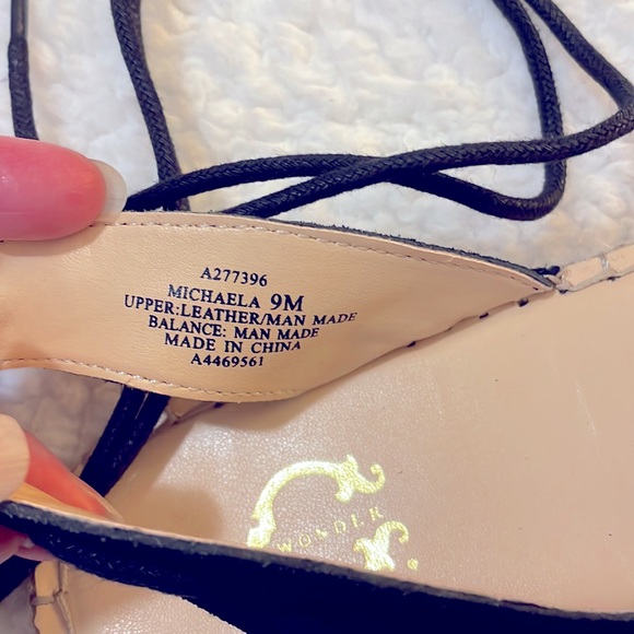 Suede Espadrilles w/ Coin Detail Black NWOT - Picture 7 of 7